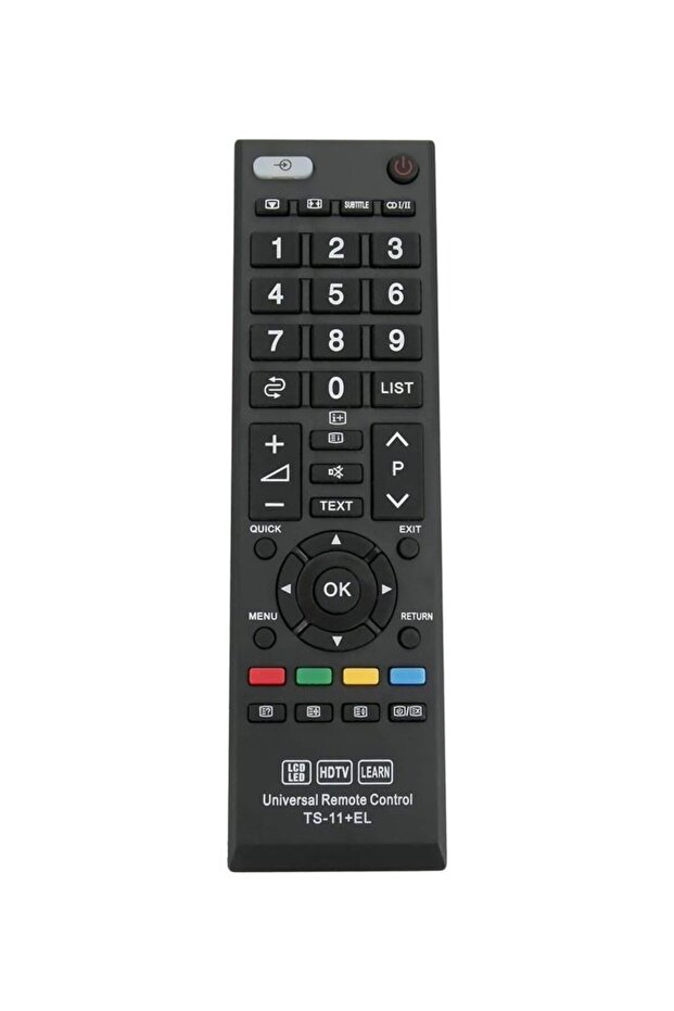 Remote Control For Almost All Toshiba Television Sets - Black