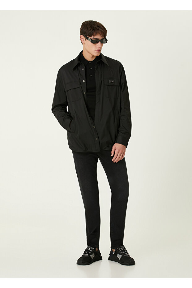 Siyah Jean Pantolon - 1