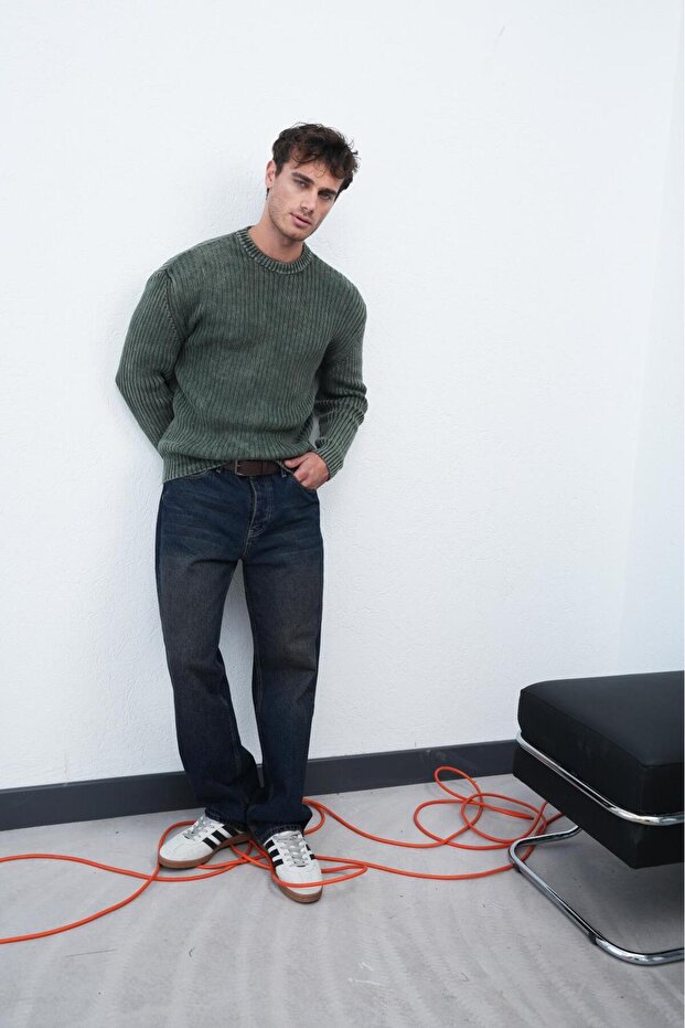 Washed Sweater Sweater - 3