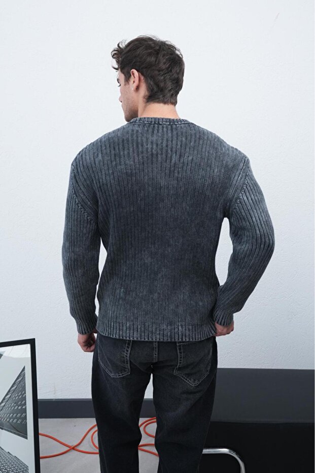 Washed Sweater Sweater - 3