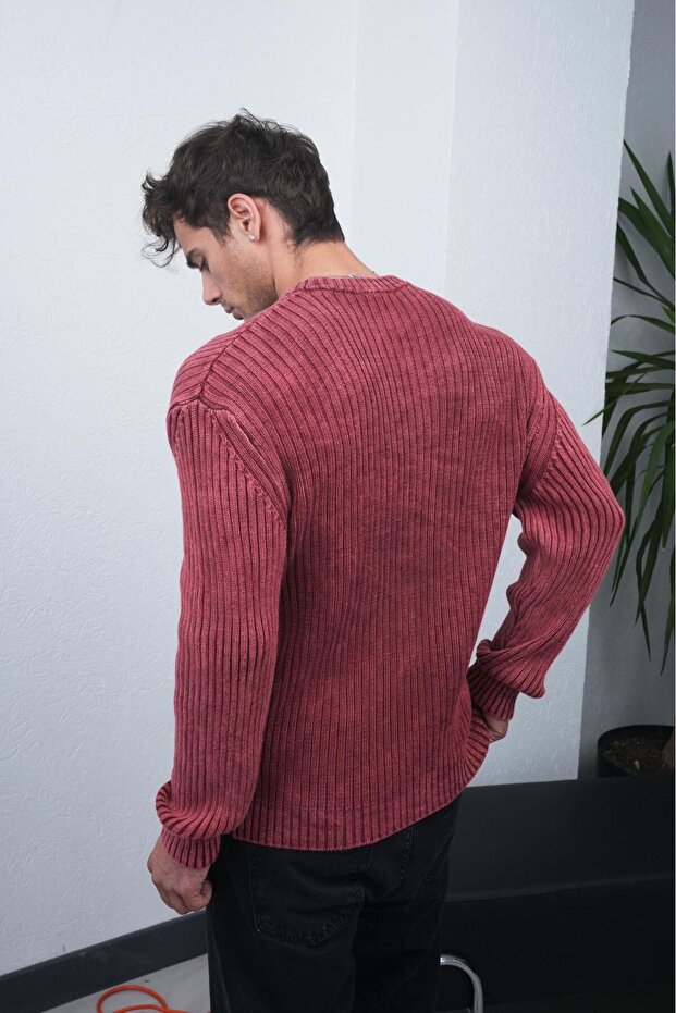 Washed Sweater Sweater - 5