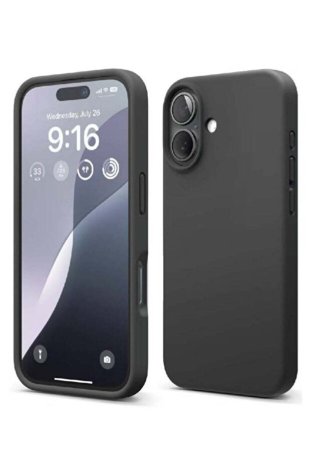 Liquid Silicone iPhone 16 Plus Case Cover - Full Body Protection, Shockproof, Slim, Anti-Scrat