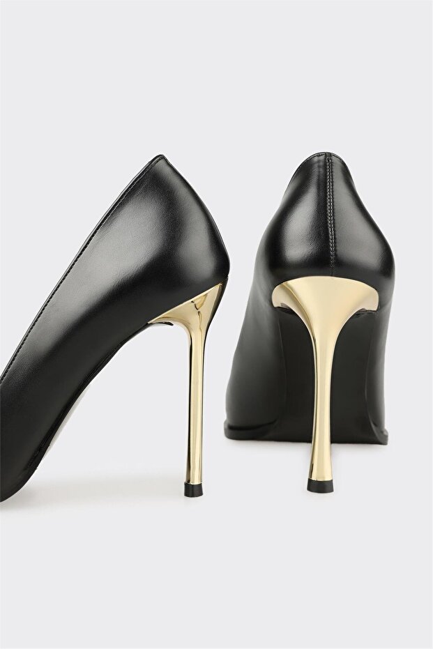 Siyah Kadın Stiletto - 4