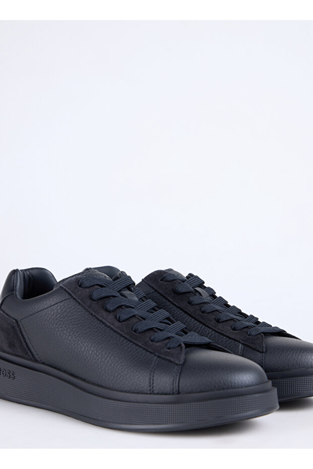 Siyah Erkek Sneaker Bulton Runn - 5