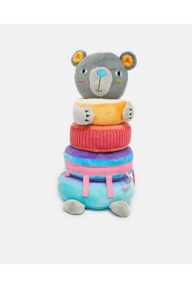 لعبة جينجا الدب متعدد الألوان - 1