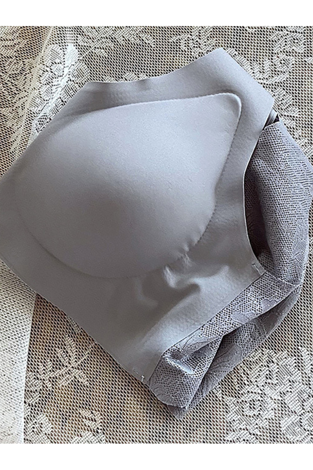 حمالة صدر كلاسيكية نسائية بلون سادة - 2