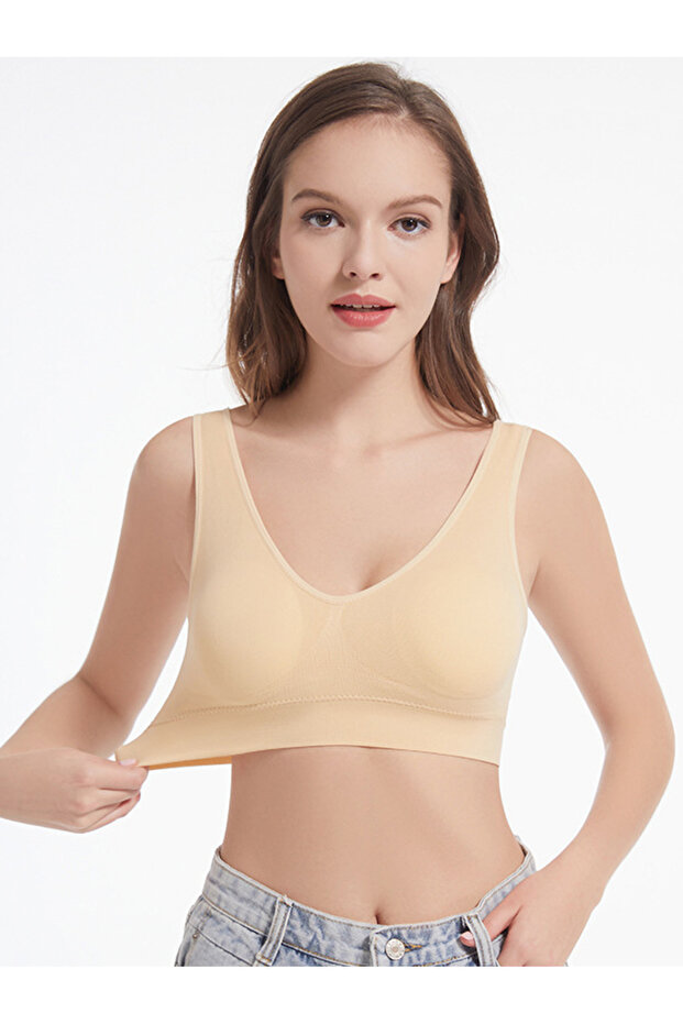 حمالات صدر كاجوال بلون سادة - 5