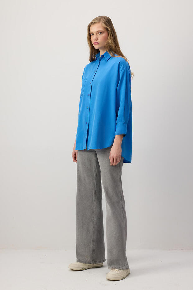 CEPLİ BASIC GÖMLEK - 4