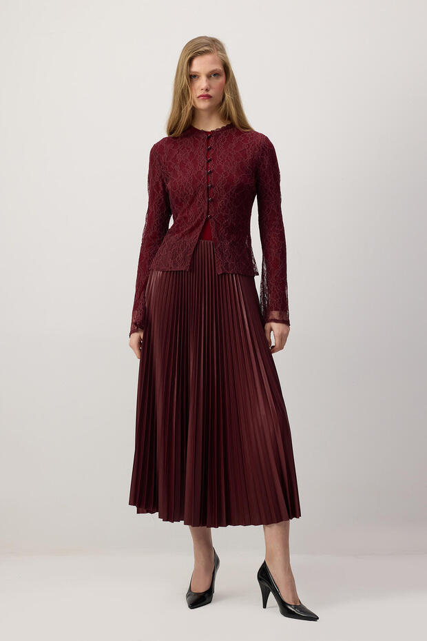 Lace Organza Shirt