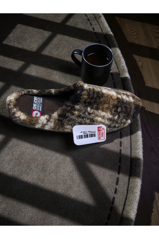 Konay 16524 Winter Indoor Gondola Men's Slippers