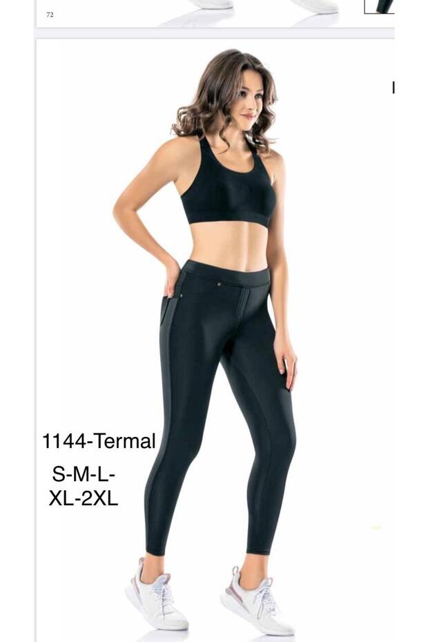 KIŞLIK TERMAL CEPLİ PANTOLON - 1