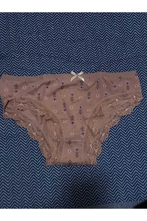 Patterned Lace Slip Set - 4