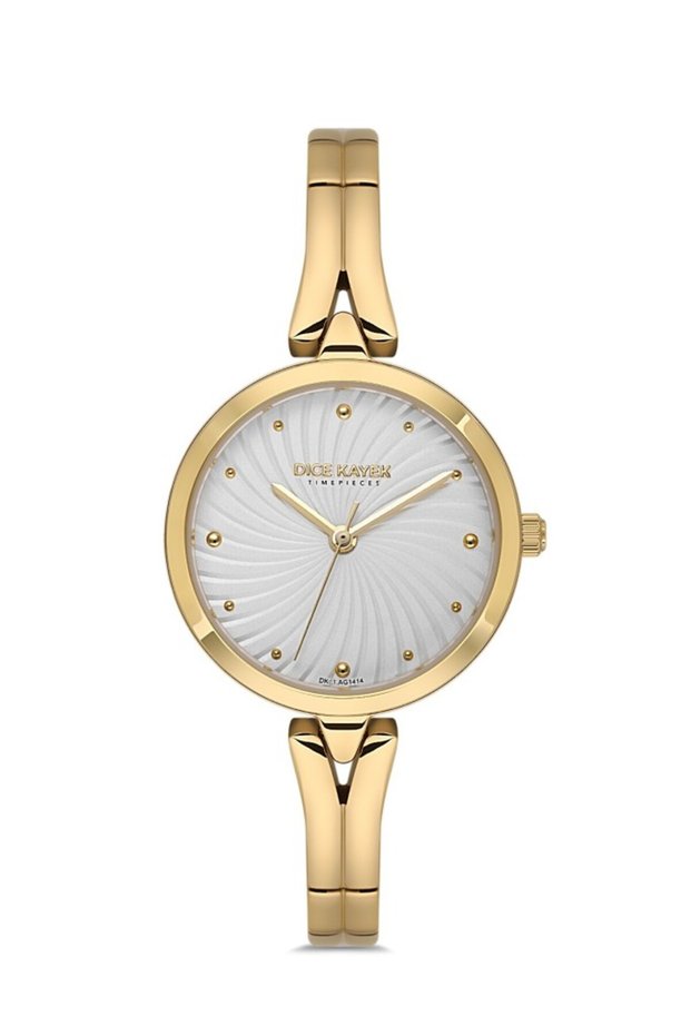 Dk.1.Ag1414.05 Minimal Design 5 Atm Water Resistant Gold Color Women Wristwatch