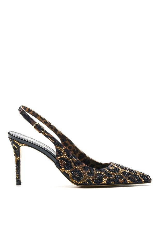 DENRE LEOPAR TEKSTİL Kadın Stiletto & Abiye