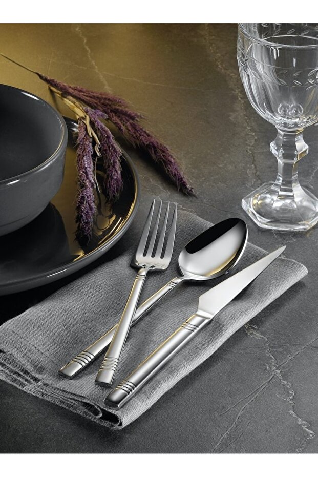 Asya Sade 36 Piece Cutlery Set for 6 People 304 Quality