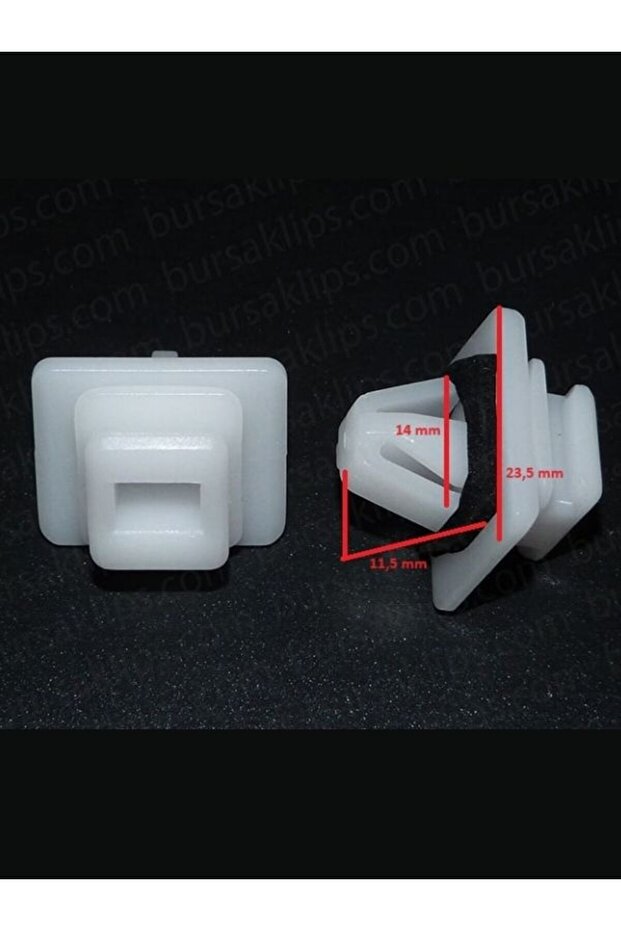 2894 Honda Crv Rear Door Trim Clip 90501-S9A003 (2 Pcs)