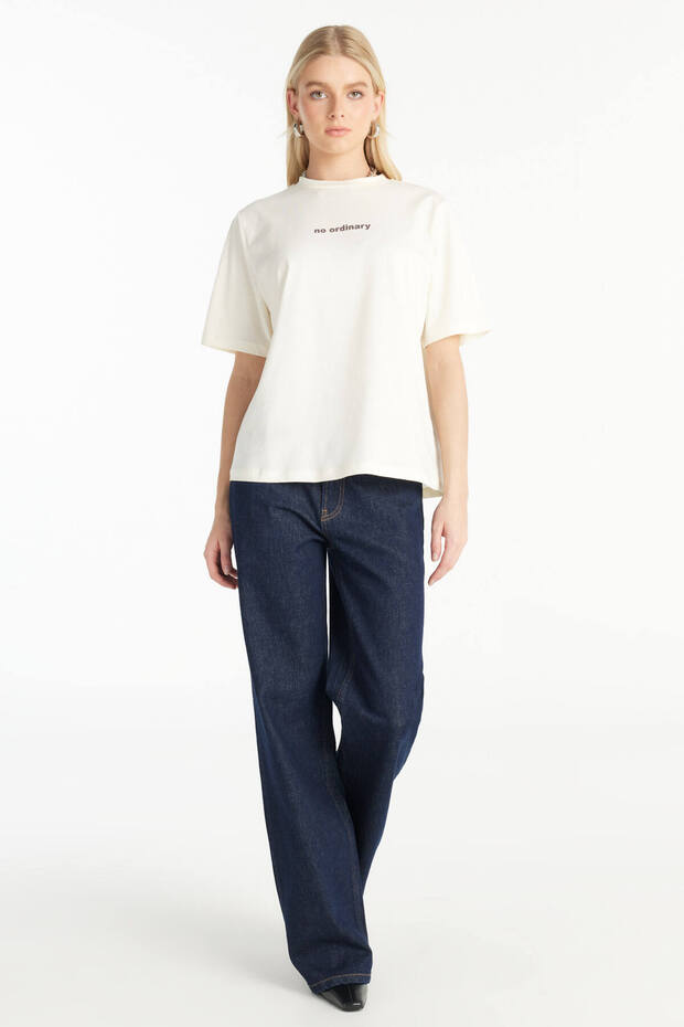 EKRU NO ORDİNARY TSHİRT - 2