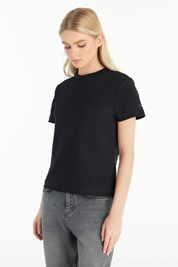 SİYAH İNTERLOK TSHİRT - 3