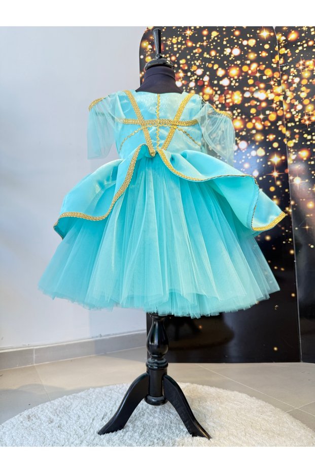 Girls' Jasmine Princess Dress, Princess Costume, Party Dress