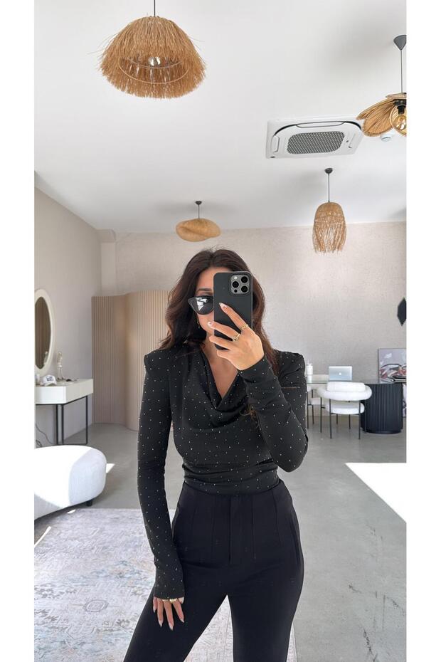 Black Stone Degaje Blouse