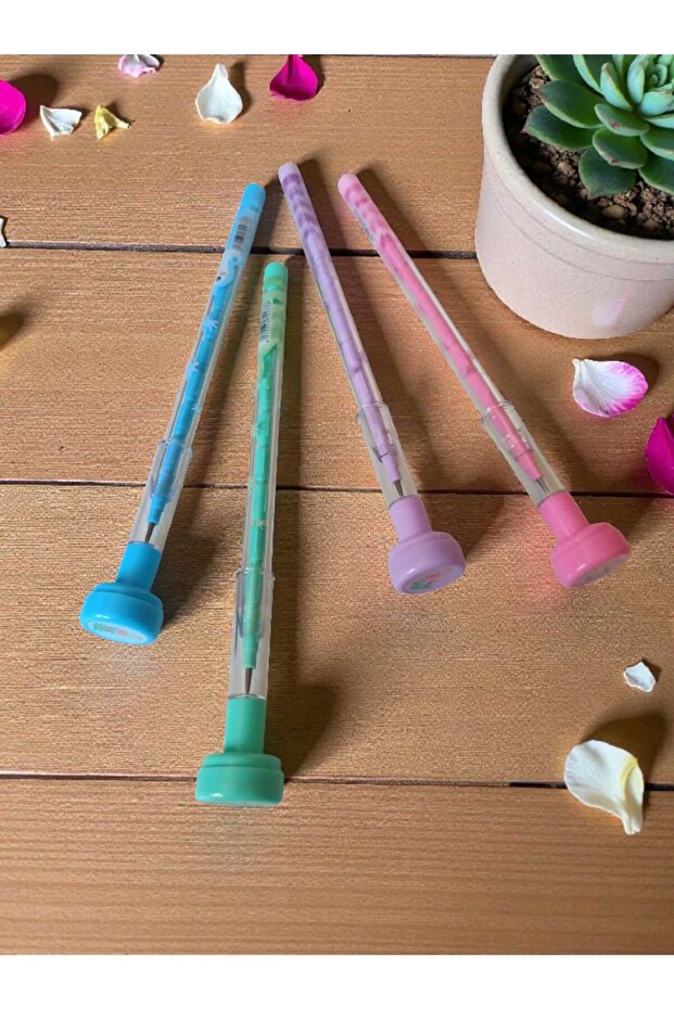 Concept Emoji Printed Egg-Laying Pencil Set of 4