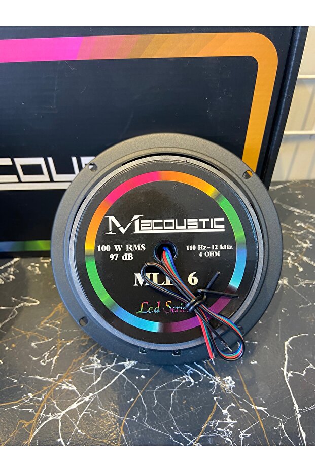 MLD 6 100W RMS 16CM LEDLİ MİDRANGE - 2