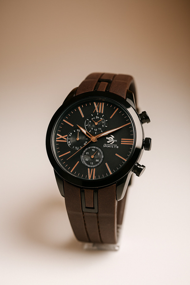 Silicone Luxury Original Design Men's Wristwatch