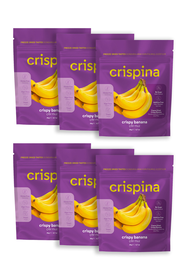 Freeze Dried Banana Freeze Dried Banana 6 Pack