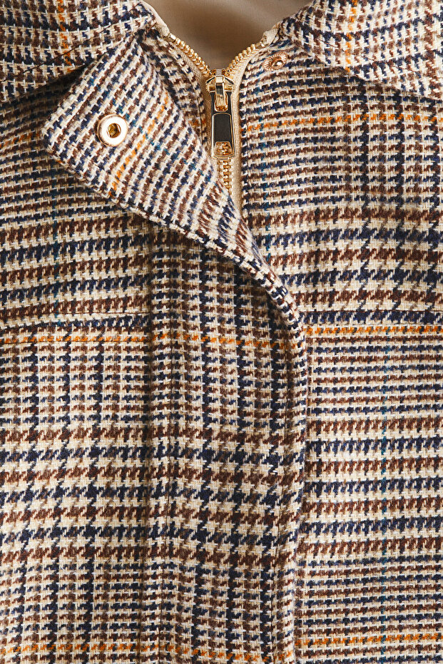 Yakalı Pilot Ceketi - 5