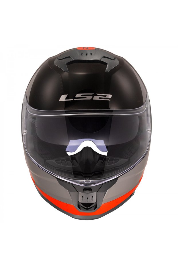 STREAM 2 THUNDERBIZ GRİ-TURUNCU KASK