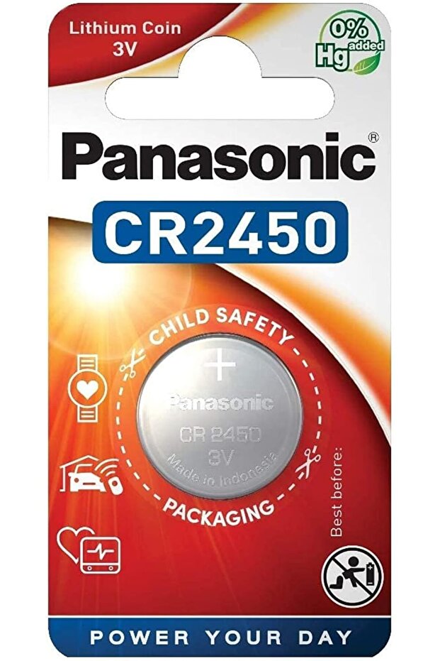 بطارية باناسونيك CR2450 ليثيوم 3 فولت