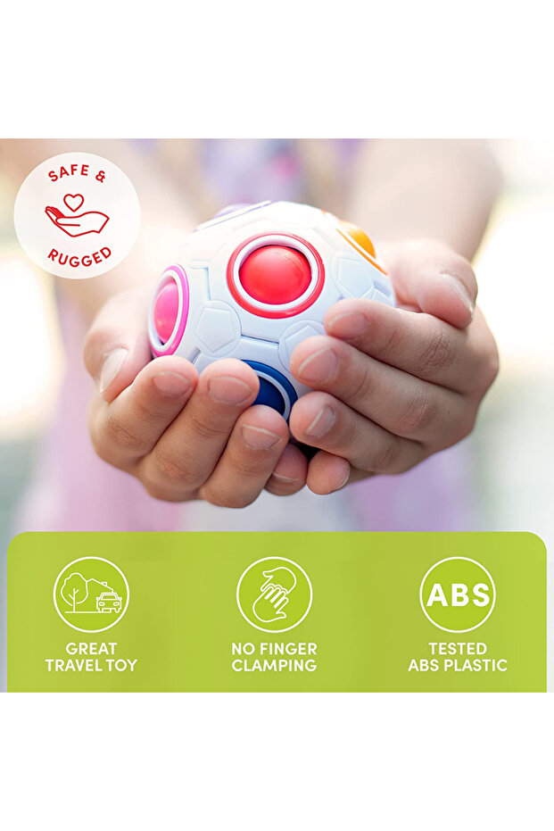 Rubik's Cube Educational Skill Toy, 3D Interactive Sphere - 5