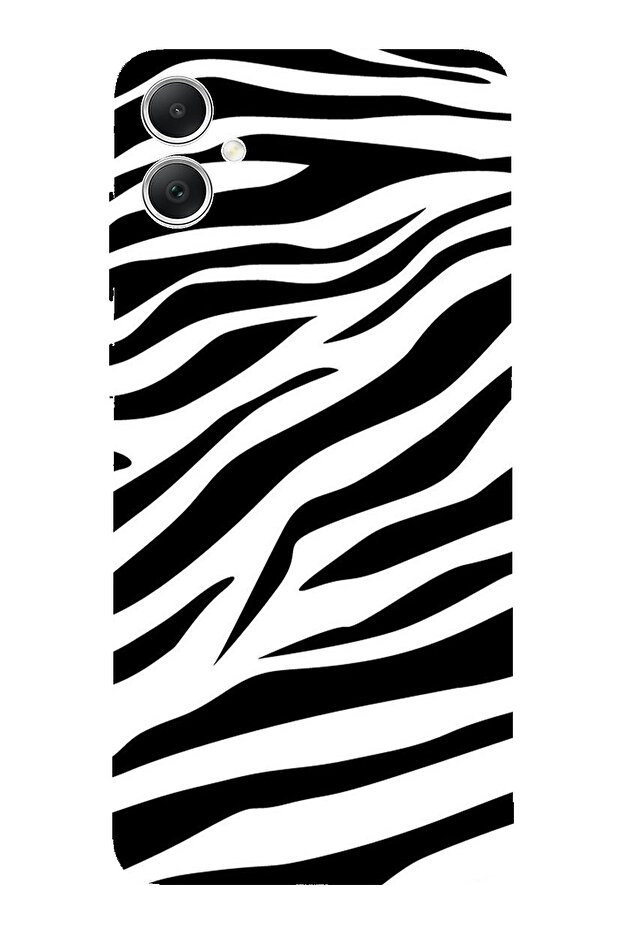 Printed Silicone Case with Zebra Design Compatible with Samsung Galaxy A05 - 1