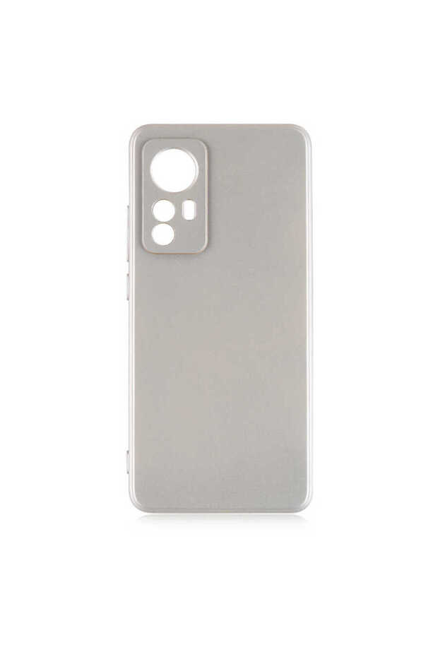 Mi 12 Case Senk Premier Silicone Cover - Gold