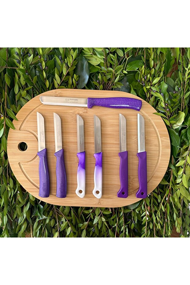 Pro Tanışma Bıçak Seti 7 Parça (MOR) - 2
