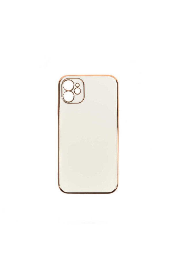 iPhone 11 Compatible Senk Bark Case-White