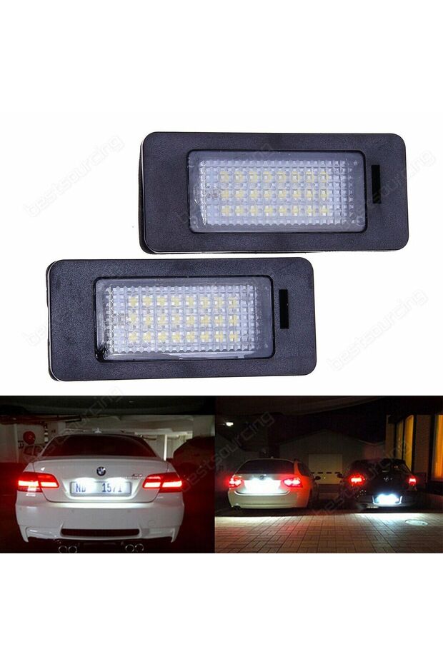 Set lampi LED numar BMW E39, E60, E61, E90, E91, E92, E93, E81, E82, X1/ E84, X5/E70, X6/E71 - 1