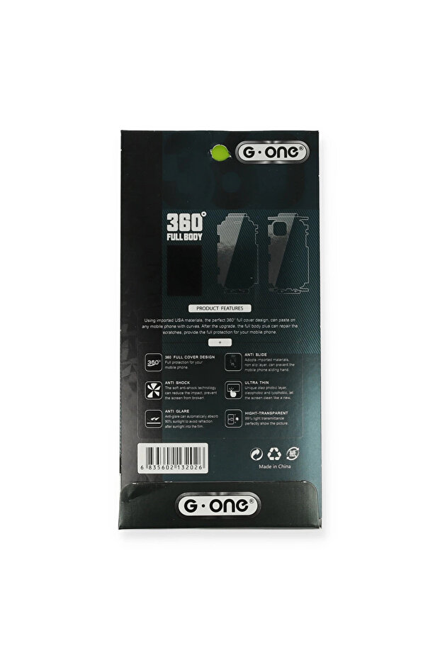 واقي خلفي لجسم كامل لهاتف آيفون 12 ميني 360 - 2