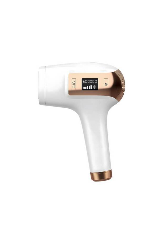 جهاز إزالة الشعر بالليزر T5 Ice Pulse مع التبريد - أبيض