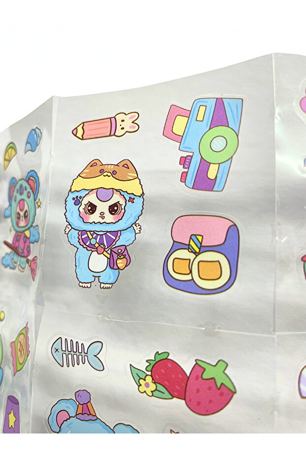 Labubu Şefaf Sticker - 4