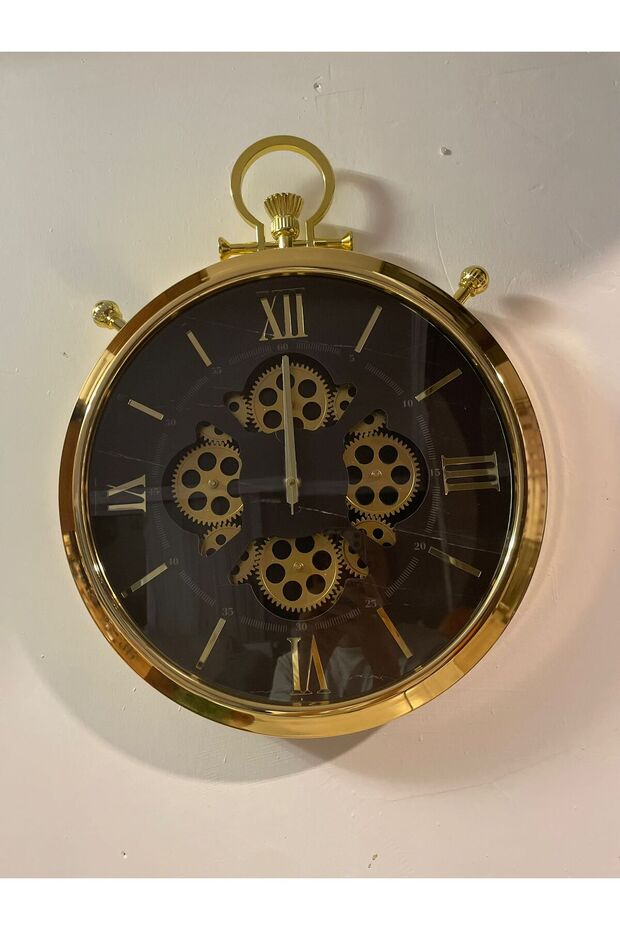 Rustik Metal Duvar Saati - 5