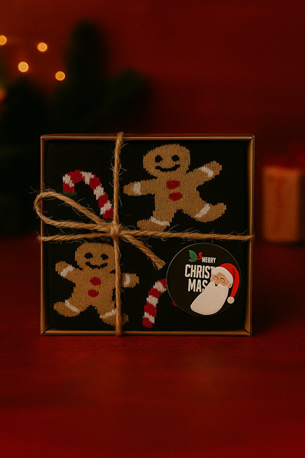Boxed Christmas Gift - Unisex Christmas Socks - Boxed Gift Socks