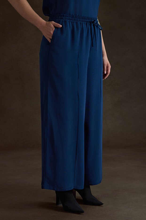 Lacivert Pantolon - 4