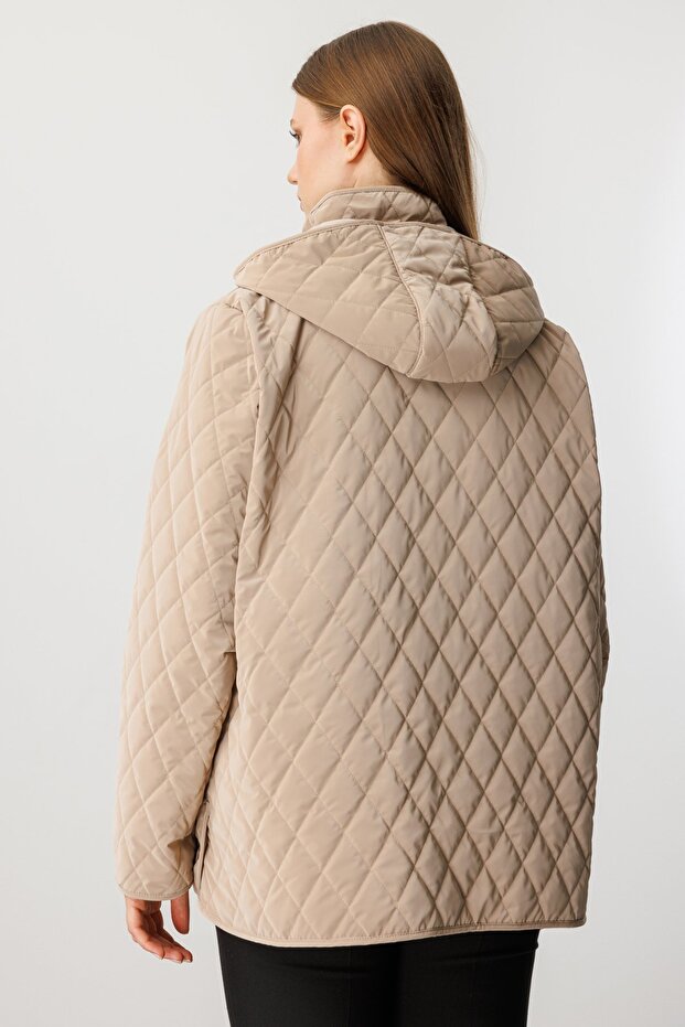 Kapitone Şişme Mont - 4