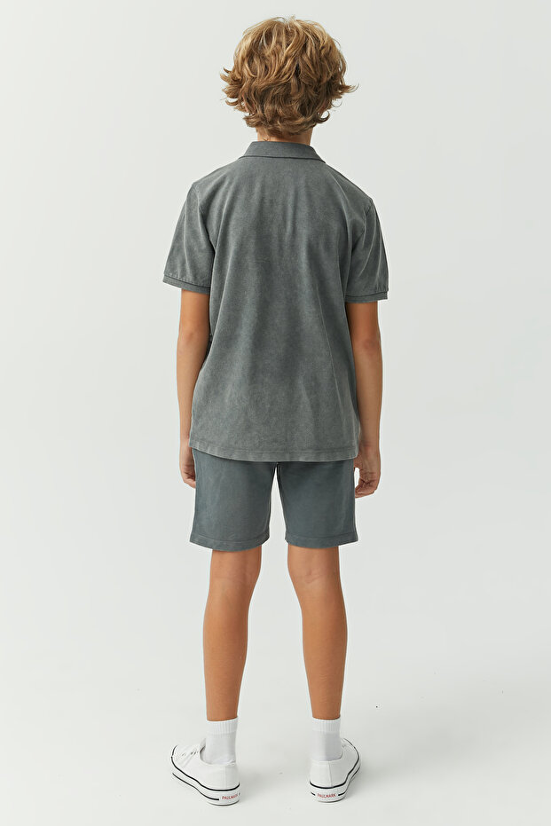 Erkek Çocuk Cepli Şort - 5