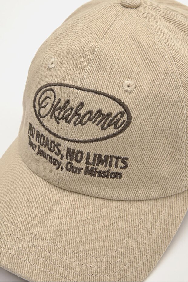 İşlemeli Oklahoma Şapkası - 5