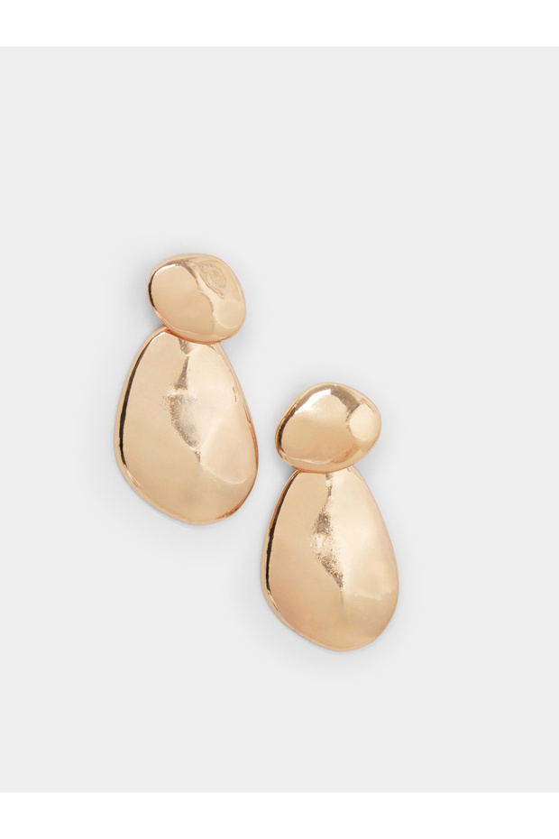 Plain Drop Earrings - 1