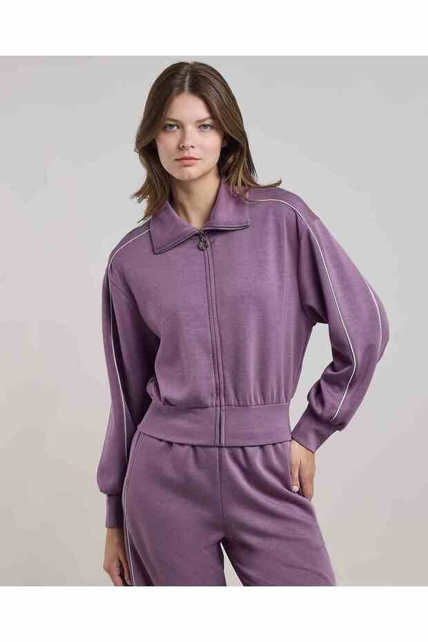 سترة صلبة مع سحاب للإغلاق - 1