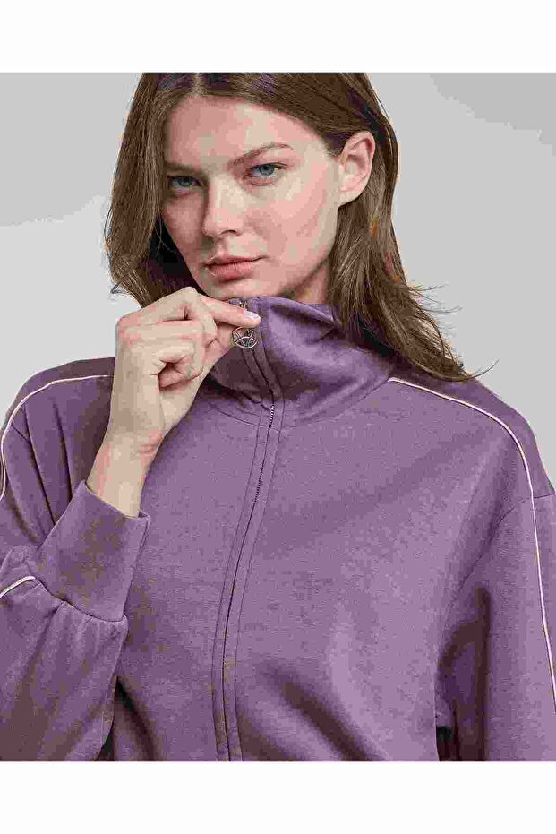 سترة صلبة مع سحاب للإغلاق - 2