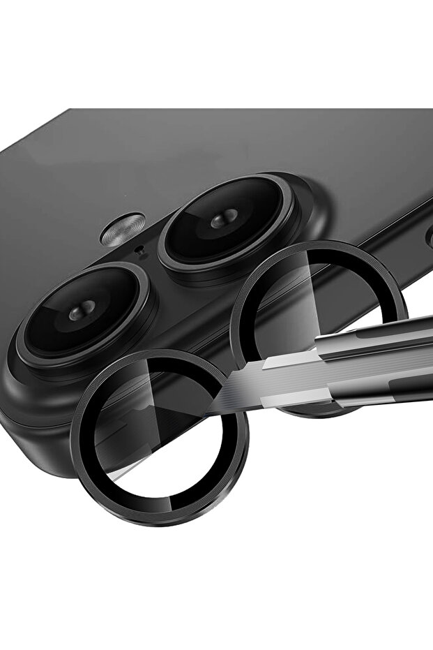 iPhone 16 Plus N7Th Micro Camera Lens Protector - Pink - 3